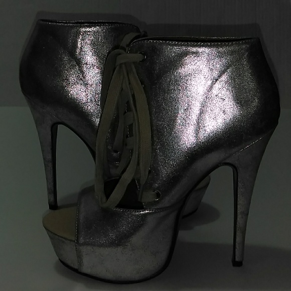 Michael Antonio karma silver metallic pewter Sz 9 - Picture 4 of 8